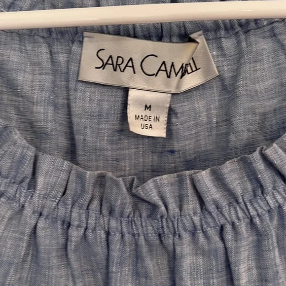 Sara Campbell linen top - Picture 2 of 3